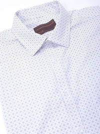 The Indian Garage Co. X Luxe Men Spread Collar Micro Ditsy Printed Slim Fit Formal Shirt