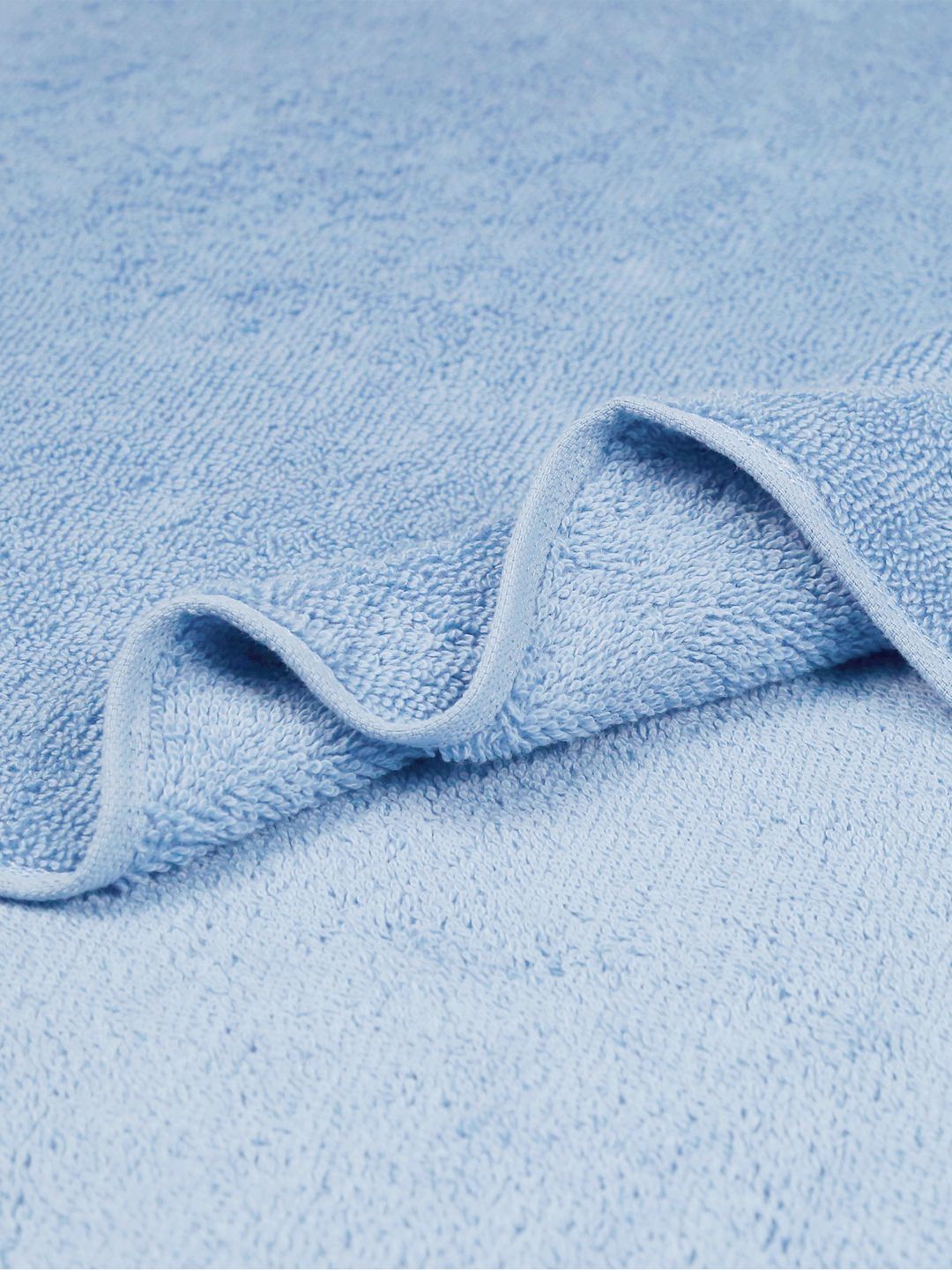 MYTRIDENT Turquoise Blue Cotton 500 GSM Bath Towel