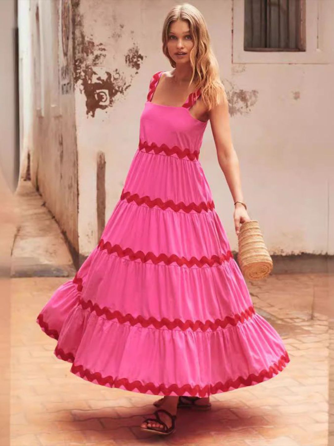 all about you A-Line Maxi Dress