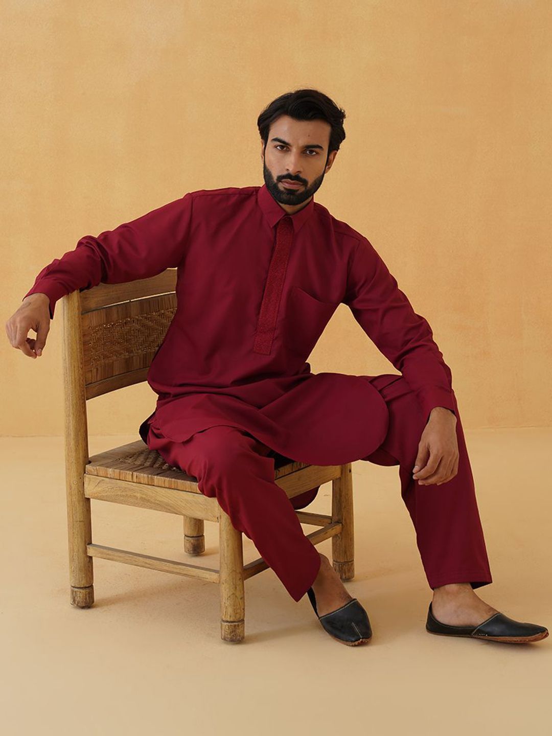 Anouk Men Regular Kurta with Salwar