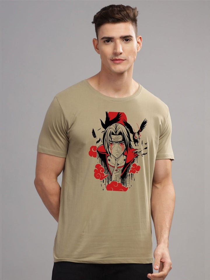 ADRO Men Typography Printed Applique T-shirt