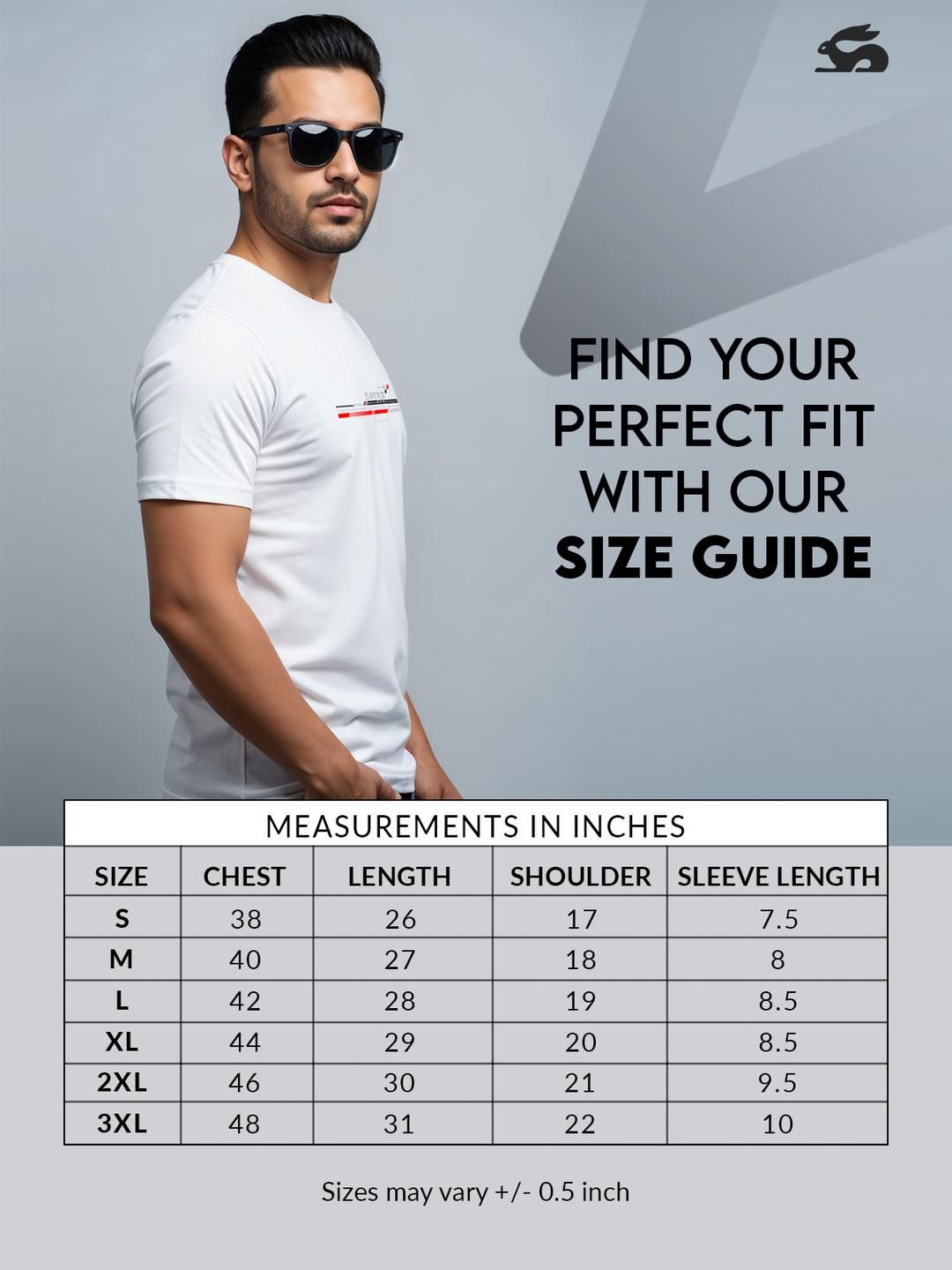 ADRO Men White Tshirts