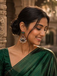PANASH Circular Drop Earrings