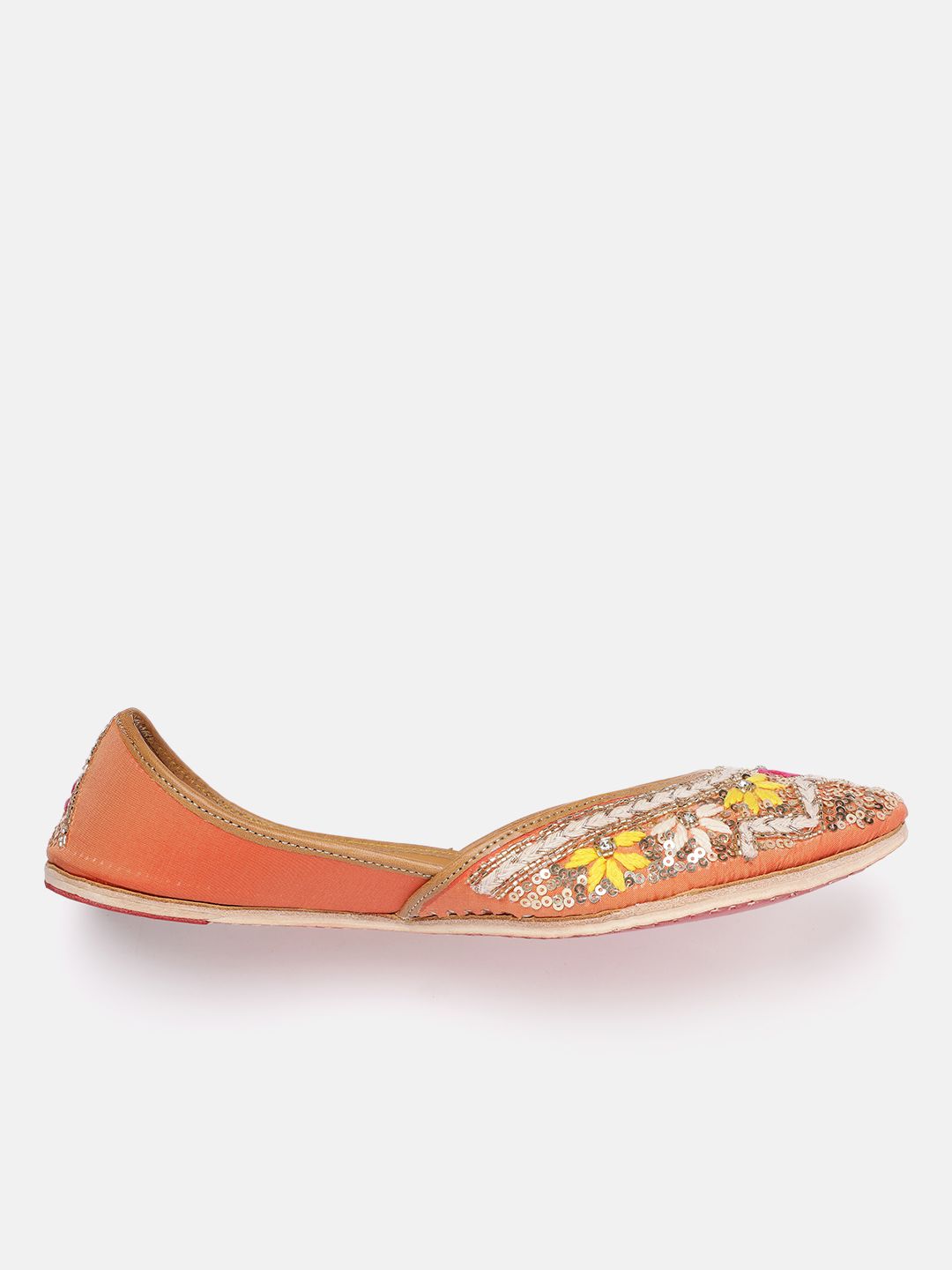House of Pataudi Embroidered Detailed Mojaris