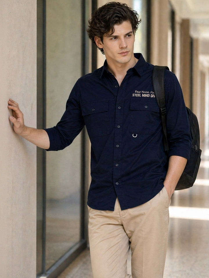 ADRO Men Standard Casual Shirt