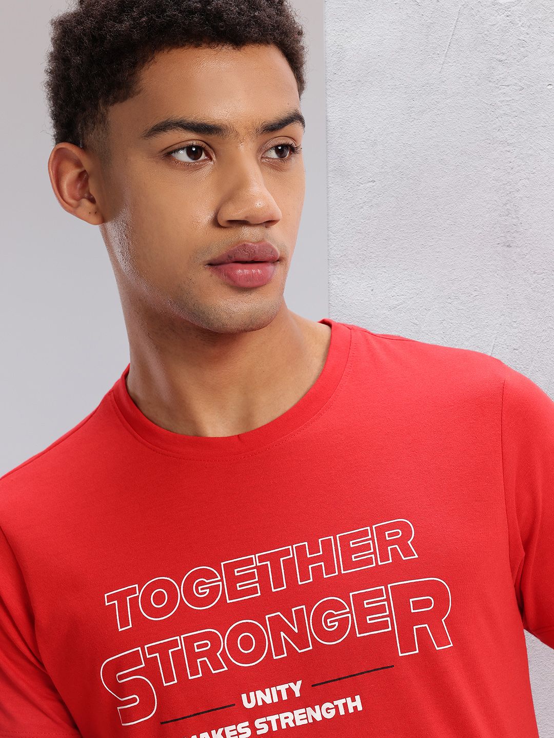 HRX by Hrithik Roshan Typography Print Regular Fit T-shirt
