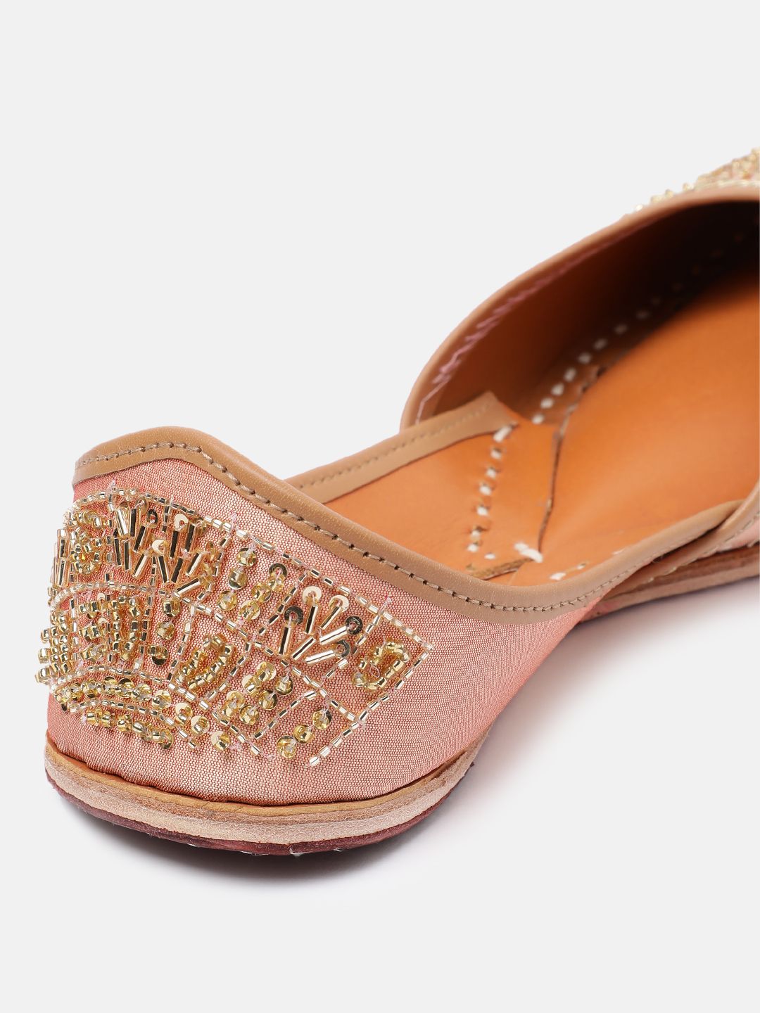 House of Pataudi Women Ethnic Embellished Mojaris