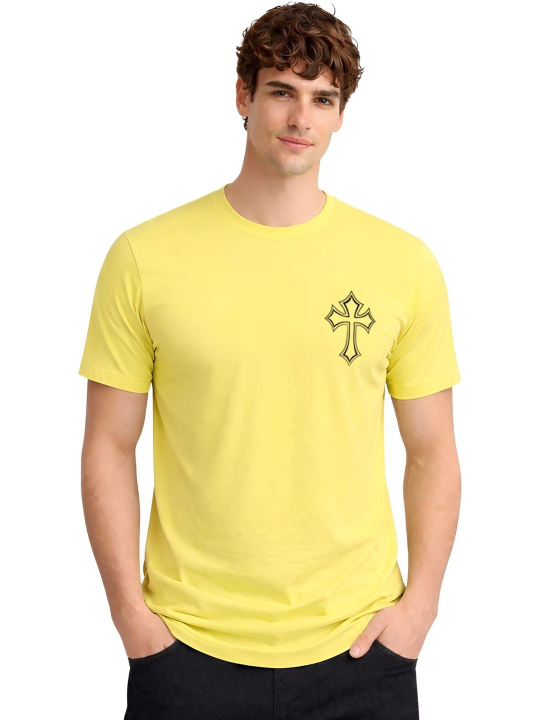 ADRO Men Printed T-shirt