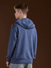 Lelaki Bear House Tulen Kapas Tarik Pull ke atas Sweatshirt
