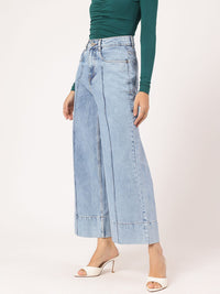 DressBerry High-Waist Wide Leg Baggy Jeans