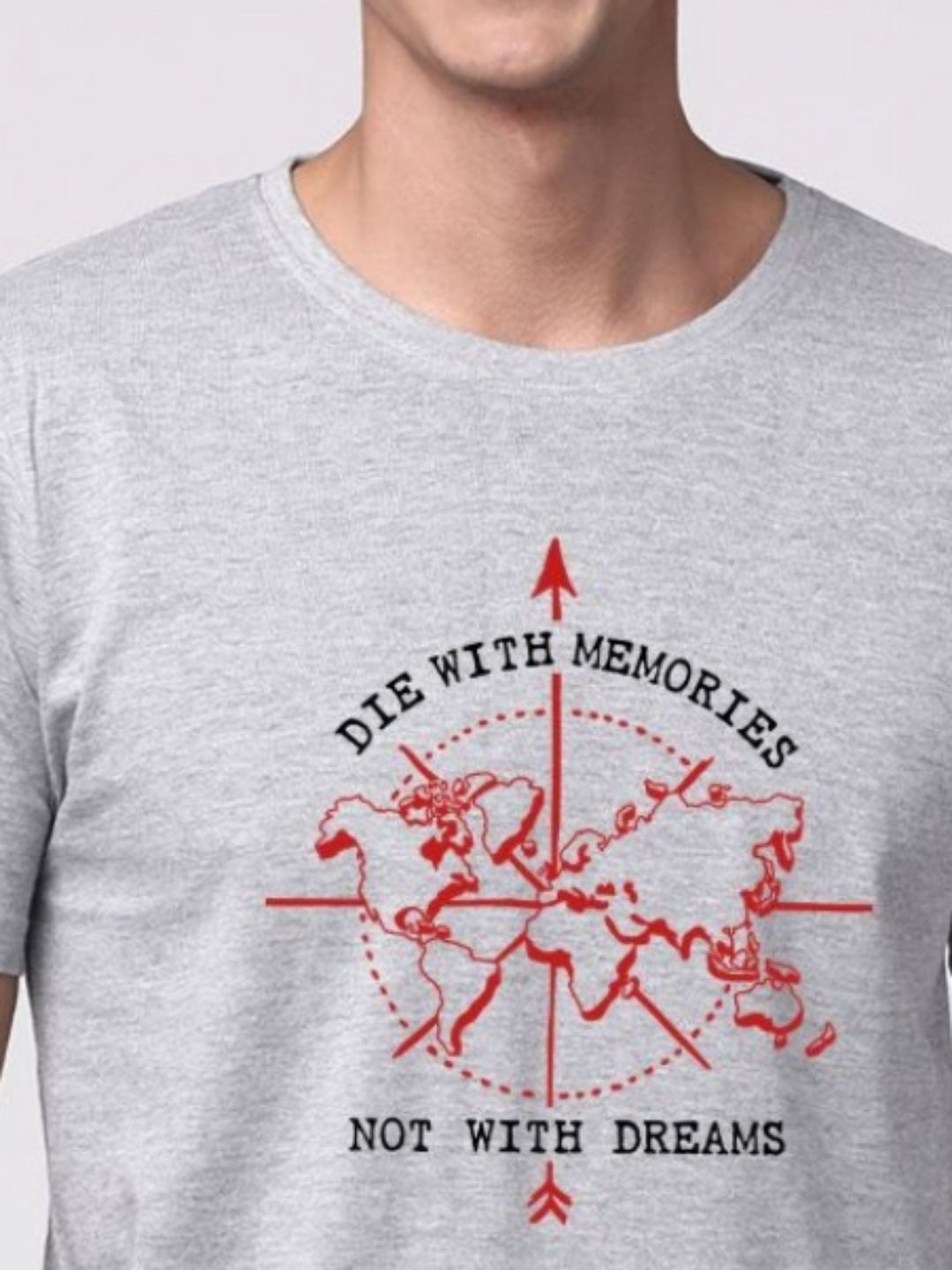 ADRO Men Printed T-shirt