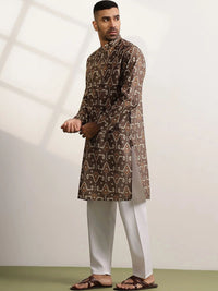 Anouk Men Printed Regular Kurta with Pyjamas