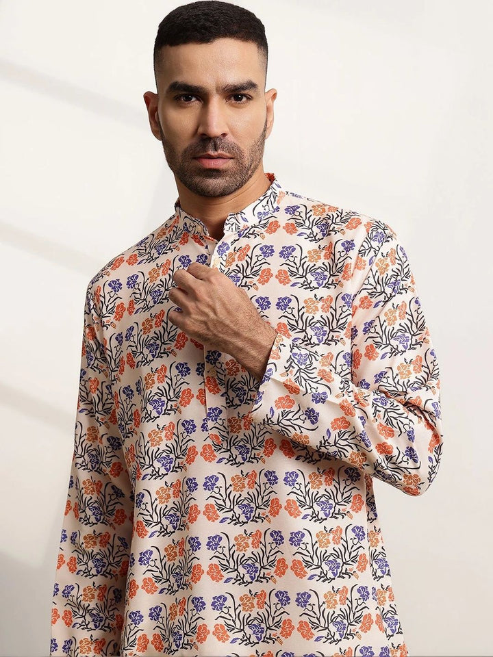 Anouk Men Floral Printed Floral Kurta