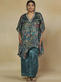 Mamicha Printed V-Neck Kurta Set