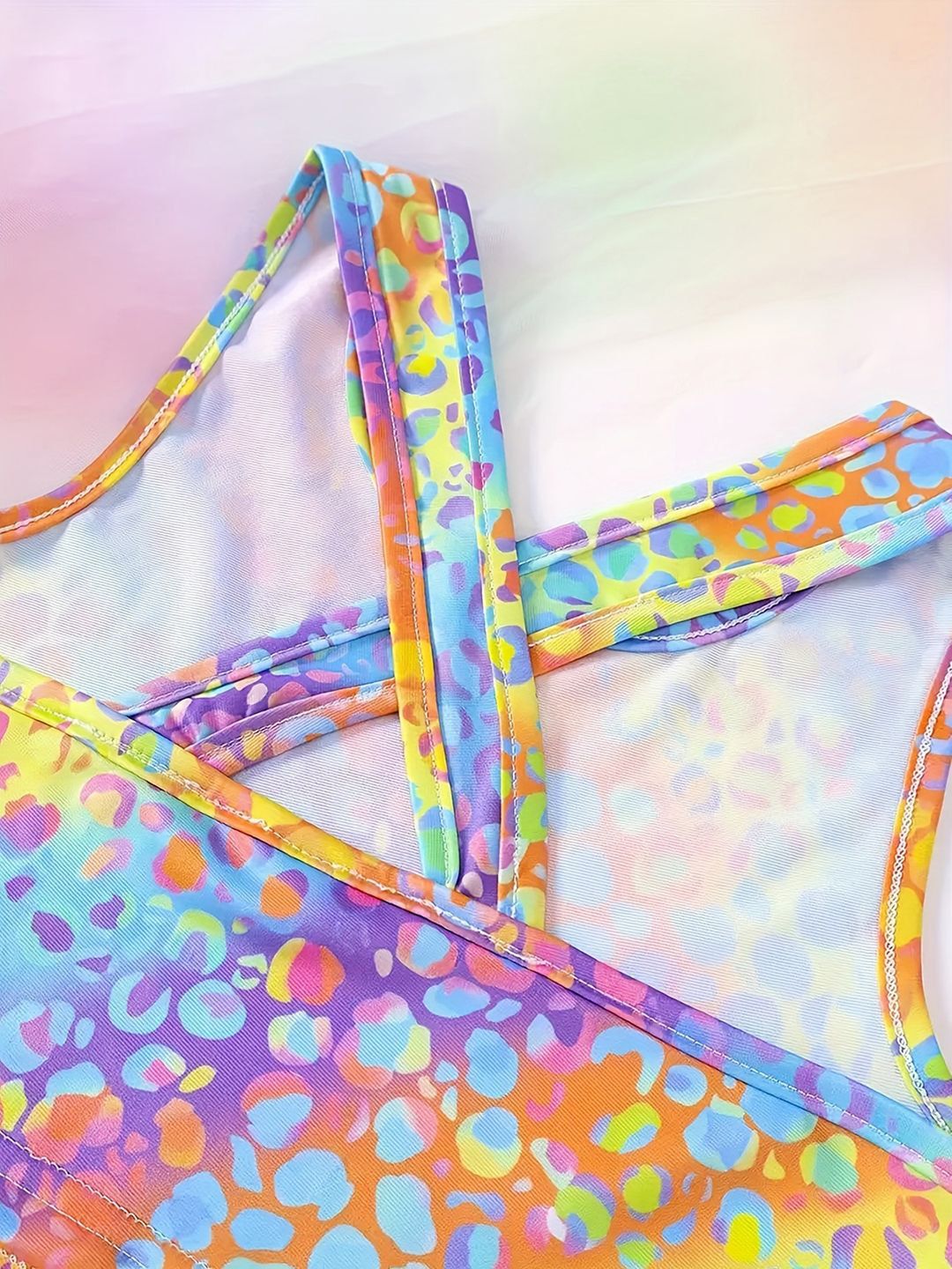 YK Girls Printed Top with Trousers