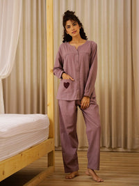 SANSKRUTIHOMES Women Pure Cotton Night suit