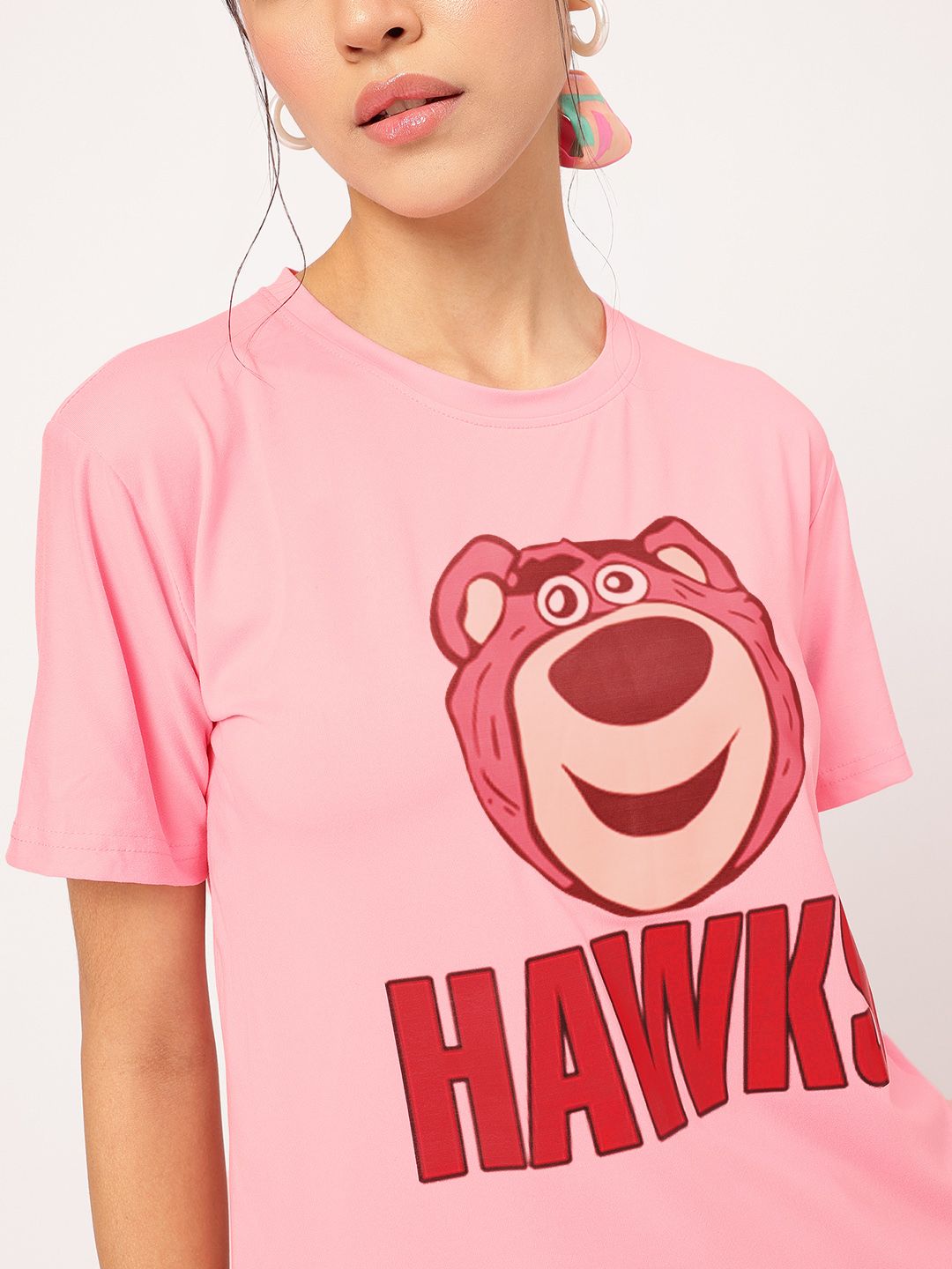DressBerry Boldly Basic Printed T-shirt