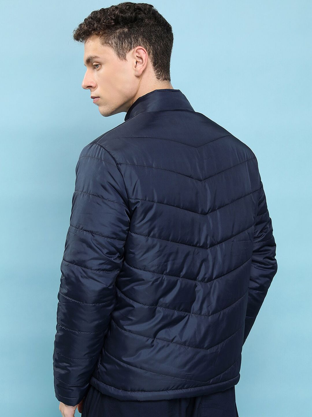 HIGHLANDER Stand Collar Padded Jacket