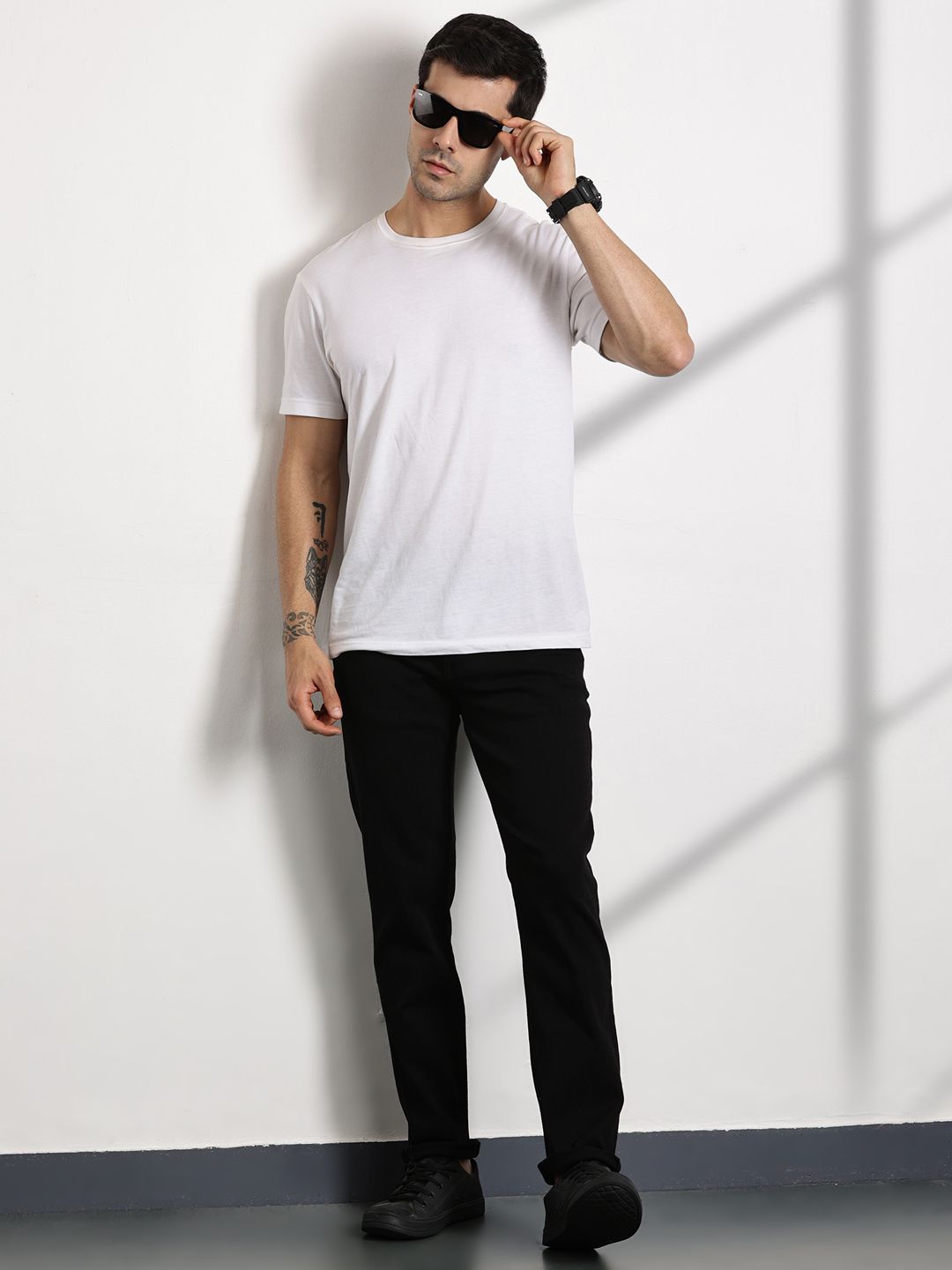Thomas Scott Men Smart Slim Fit Mid-Rise Clean Look Jeans