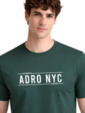 ADRO Men Typography Printed T-shirt