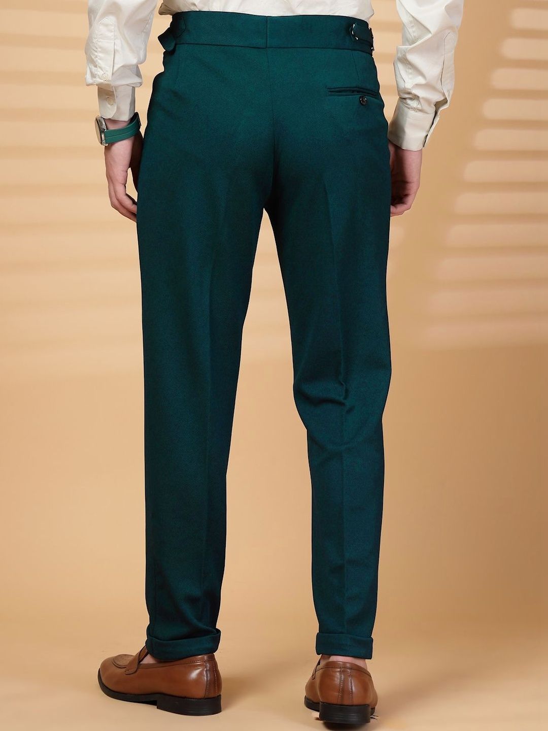 Moda Rapido Men Easy Wash Pleated Trousers