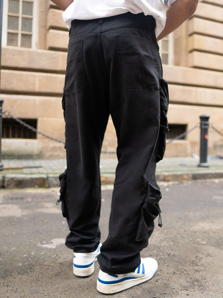 Powerlook Men Loose Fit Cargos Trousers