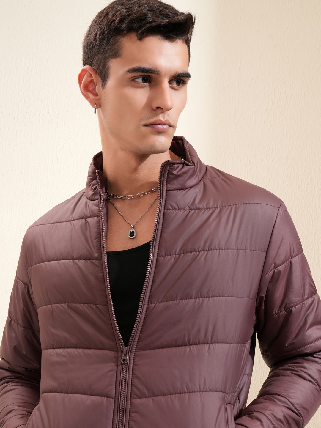 HIGHLANDER Men Colourblocked Outdoor Puffer Jacket