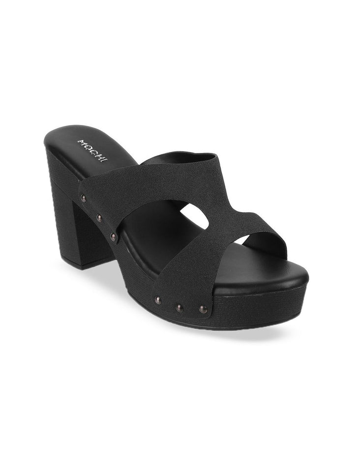 Mochi Women Block Heel Sandals