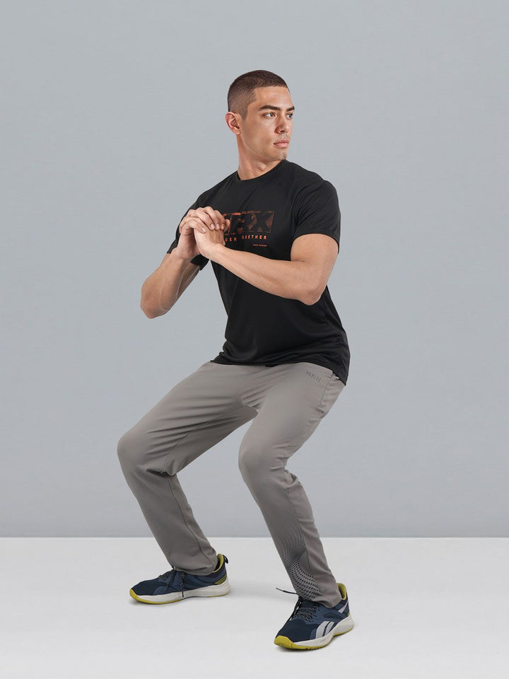 HRX by Hrithik Roshan Twin Collection Rapid-Dry Printed Training T-shirt