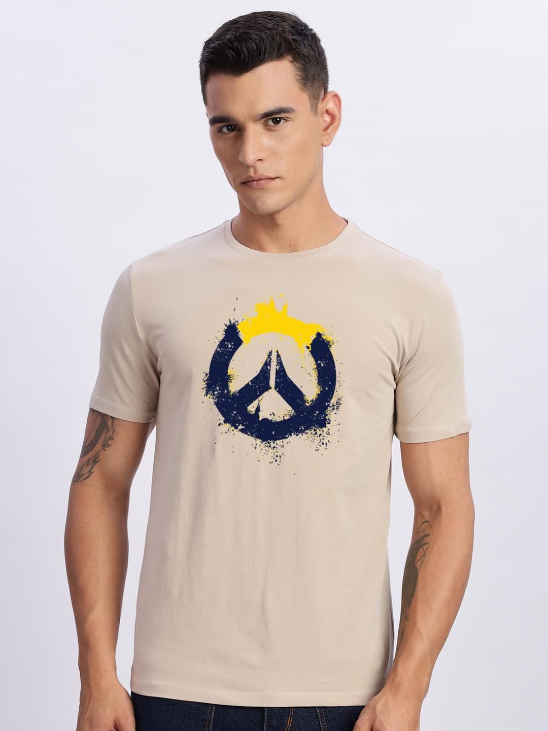 Tshirts ADRO Men Beige