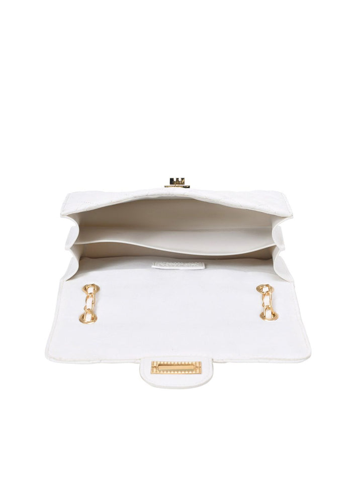 Lino Perros Quilted Structured Shoulder Bag