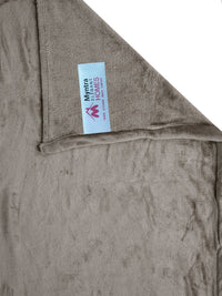 Myntra Elegant Homes Coklat Solid Flat 300 TC Bulu Katil King dengan 2 Sarung Bantal