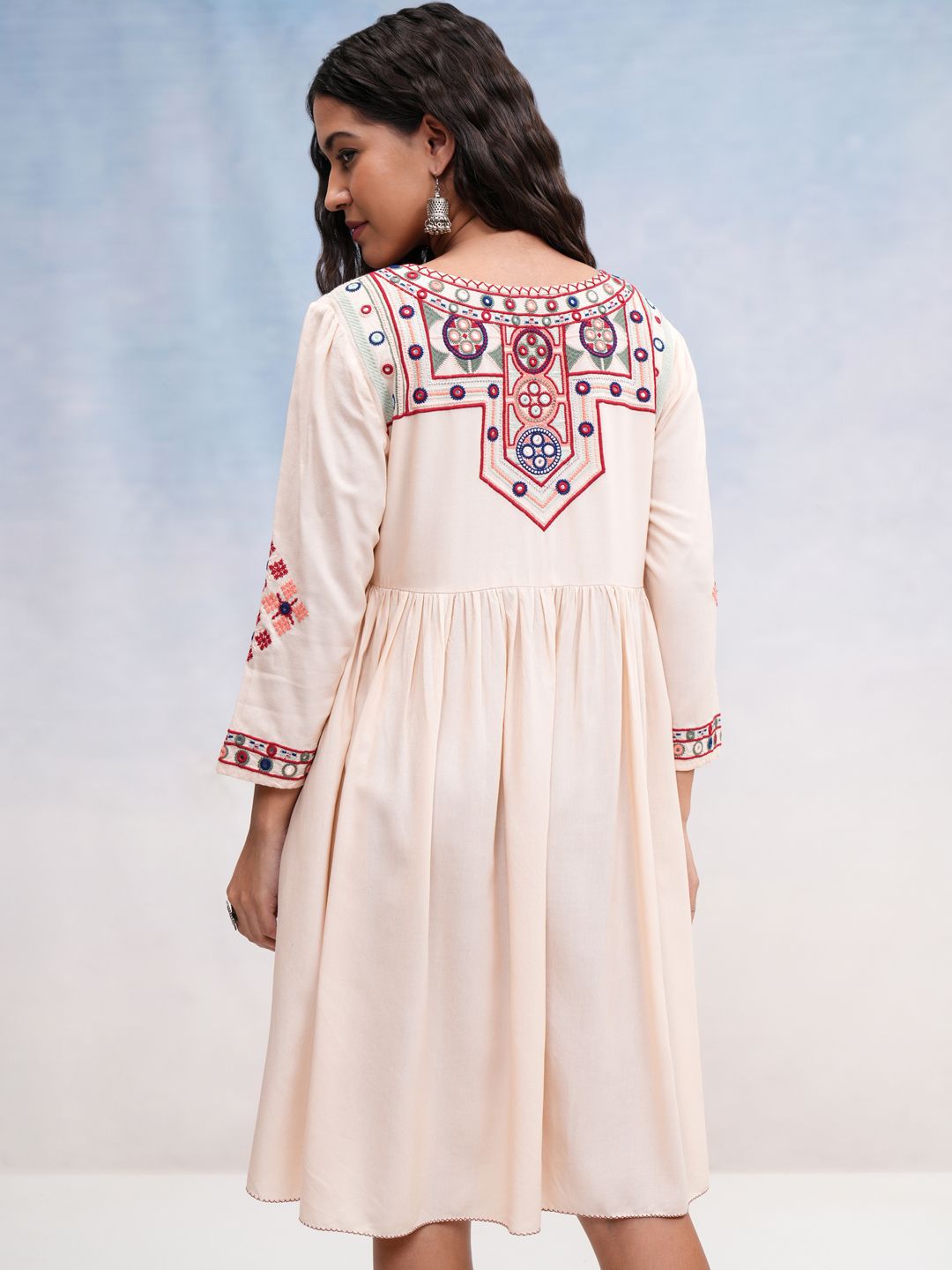 Vishudh Women A-Line Mini Dress