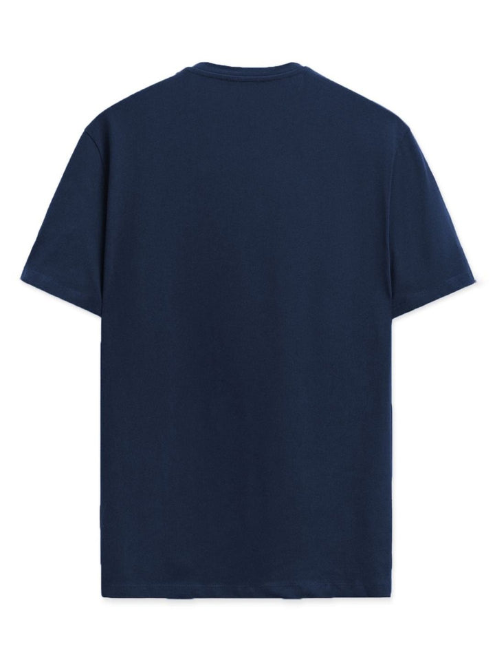 ADRO Men Typography Printed Round Neck Cotton T-shirt