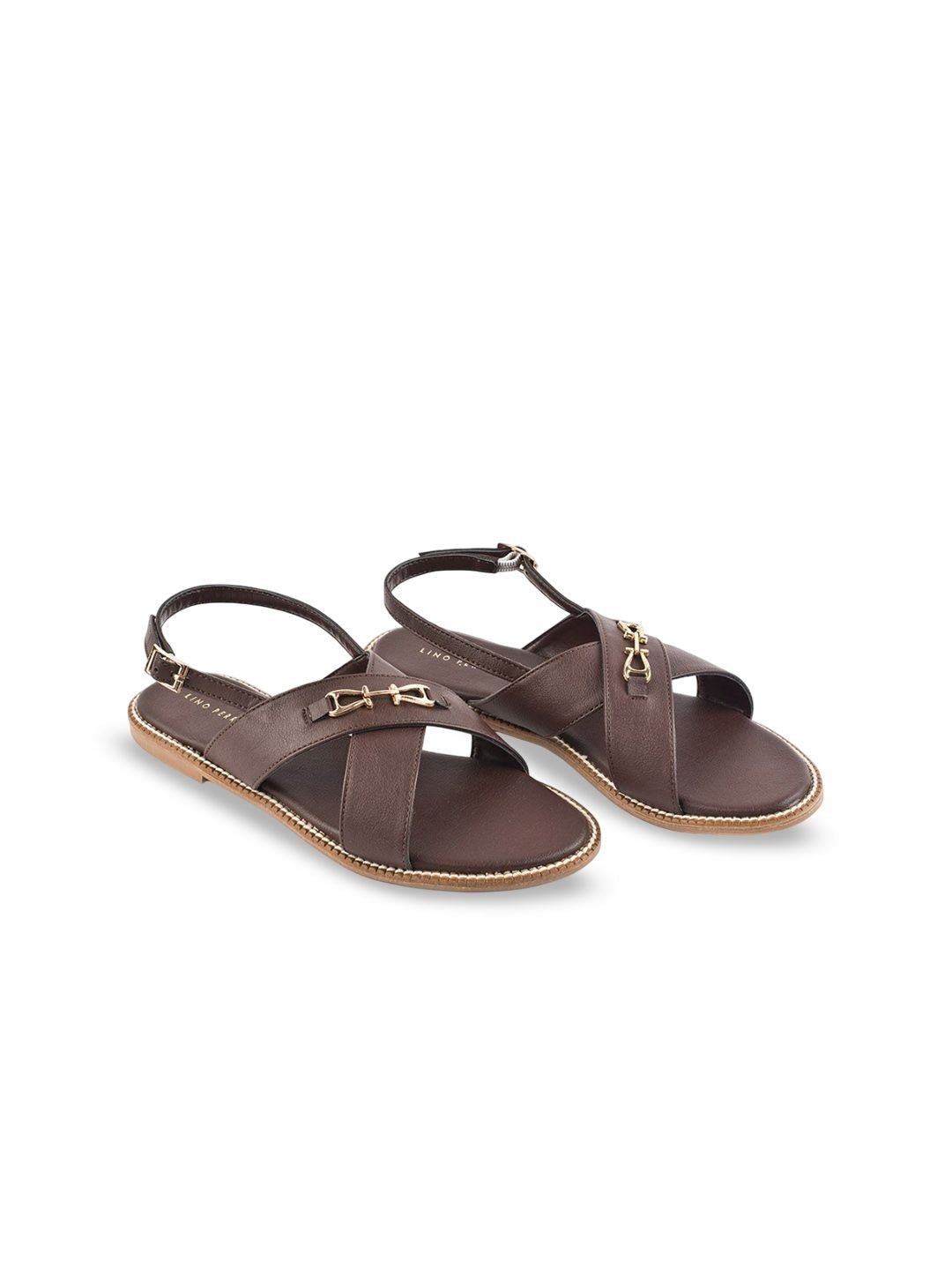 Lino Perros Women Open Toe Flats