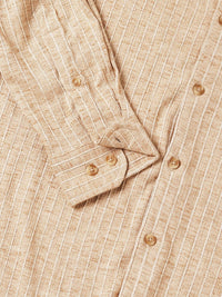 VASTRADO Men Classic Slim Fit Opaque Striped Casual Shirt