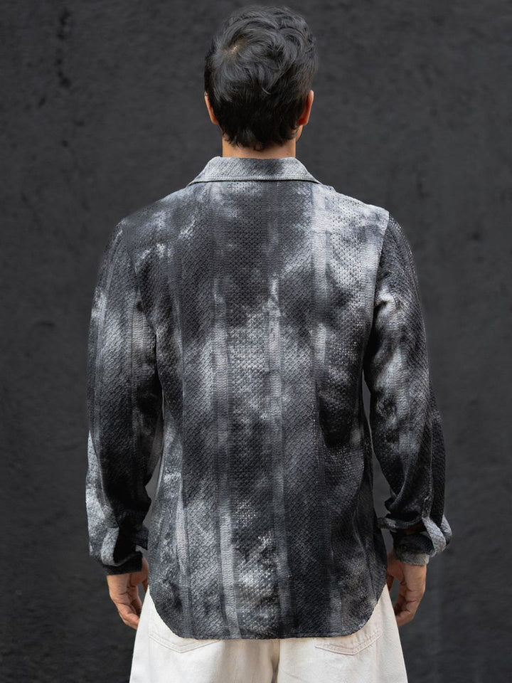 Powerlook Abstract Print Regular Fit Casual Shirt