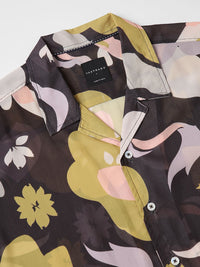 VASTRADO Men Classic Floral Printed Oversized Casual Shirt