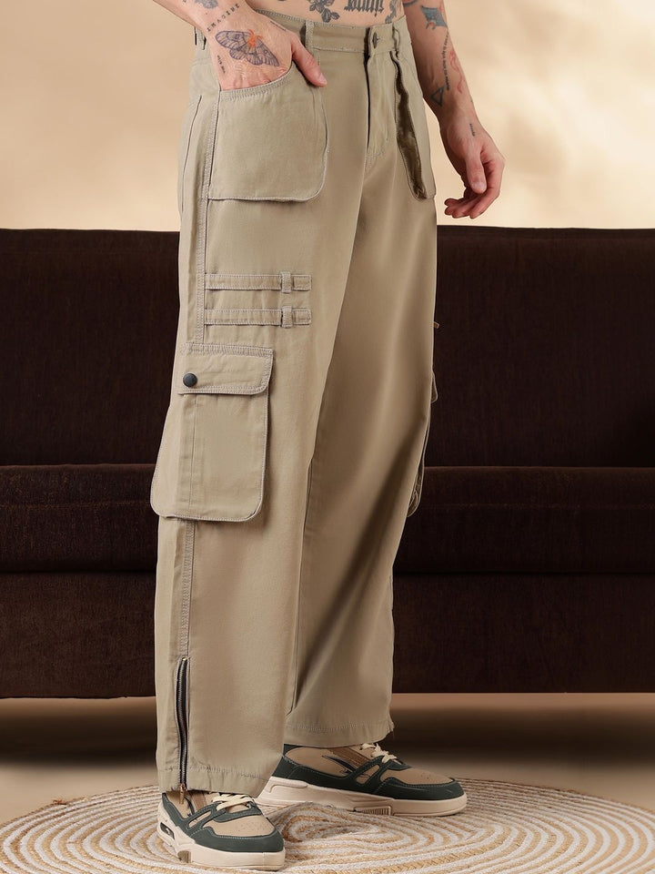 Eszett Men Easy Wash Cargos Seluar