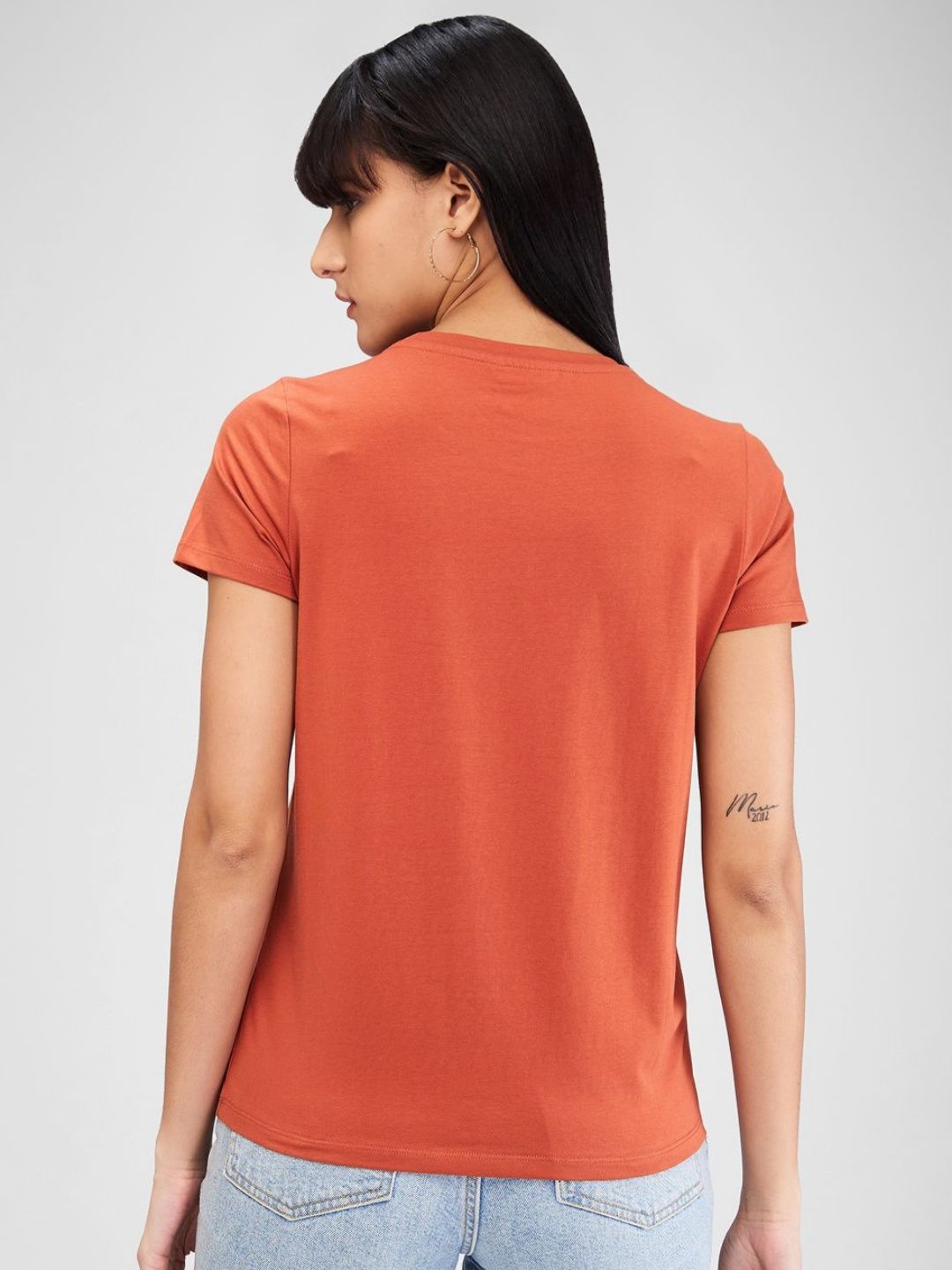 SPYKAR Women Typography T-shirt