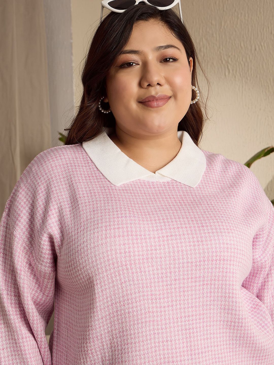 Berrylush Curve Women  Printed  Pullover