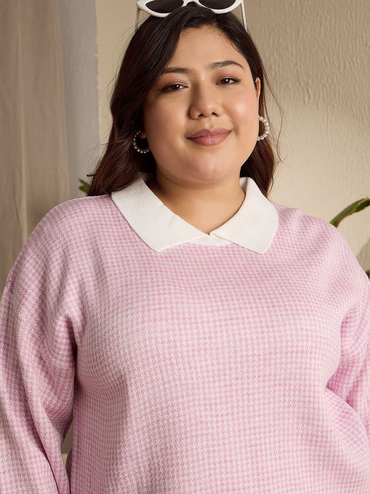 Berrylush Curve Women  Printed  Pullover