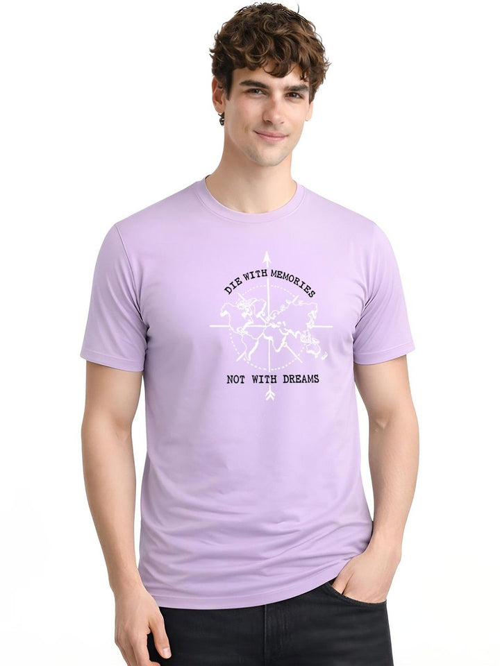 ADRO Men Typography Printed T-shirt