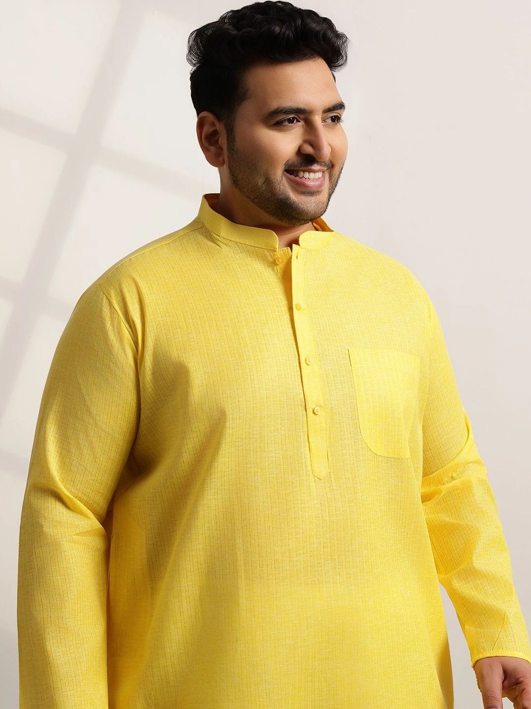 SOJANYA PLUS Men Regular Pure Cotton Kurta with Pyjamas