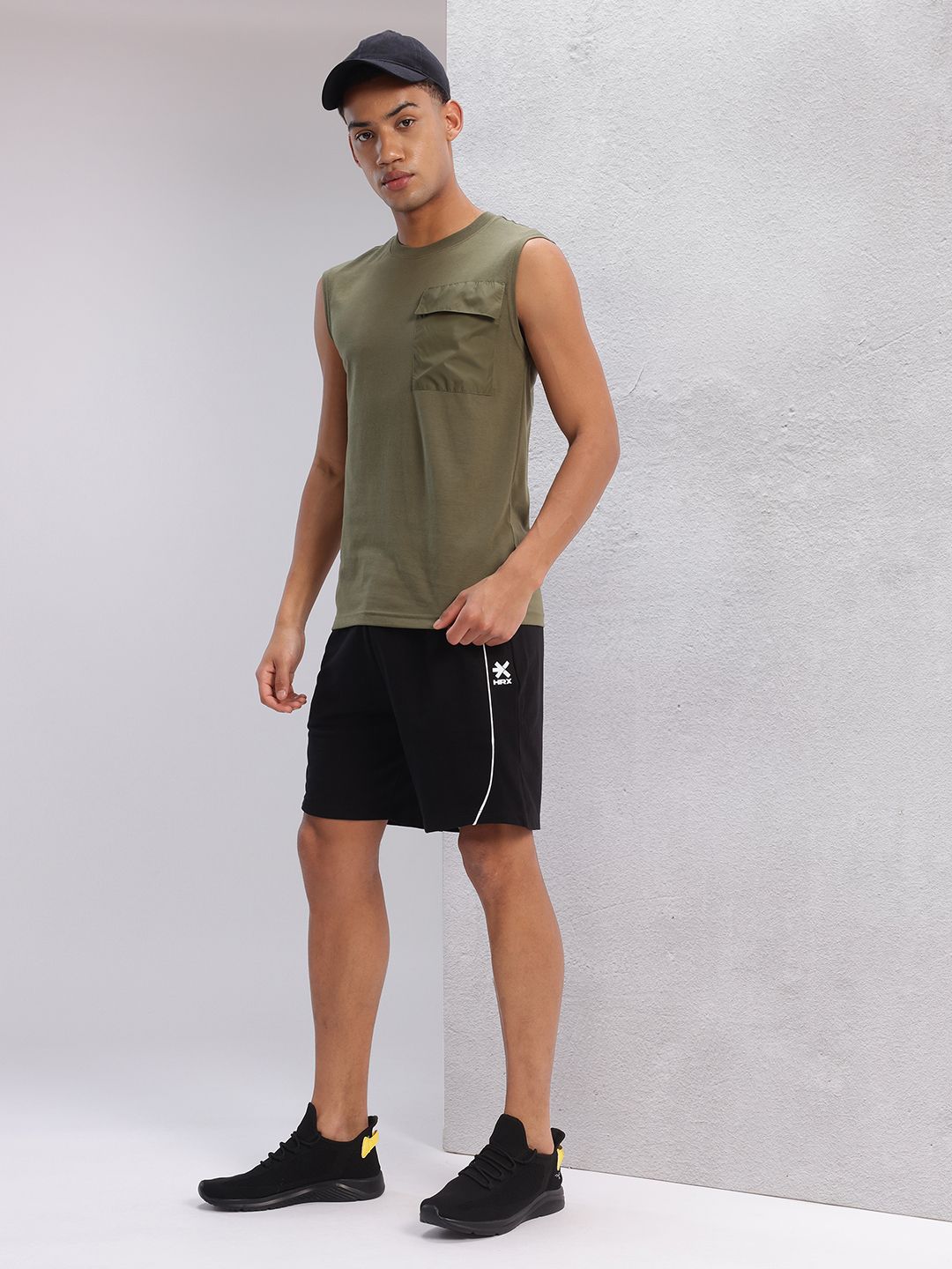 HRX by Hrithik Roshan Men Mid-Rise Regular Fit Lifestyle Shorts