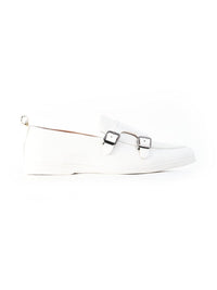 MONKSTORY Yacht Club Double Monk Slip-On - Putih