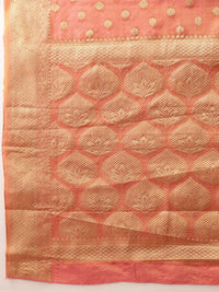 Silk Land Woven Design Zari  Kanjeevaram Saree with blouse piece