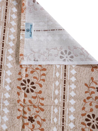 KLOTTHE Cadar Bujang Kapas Bunga Beige