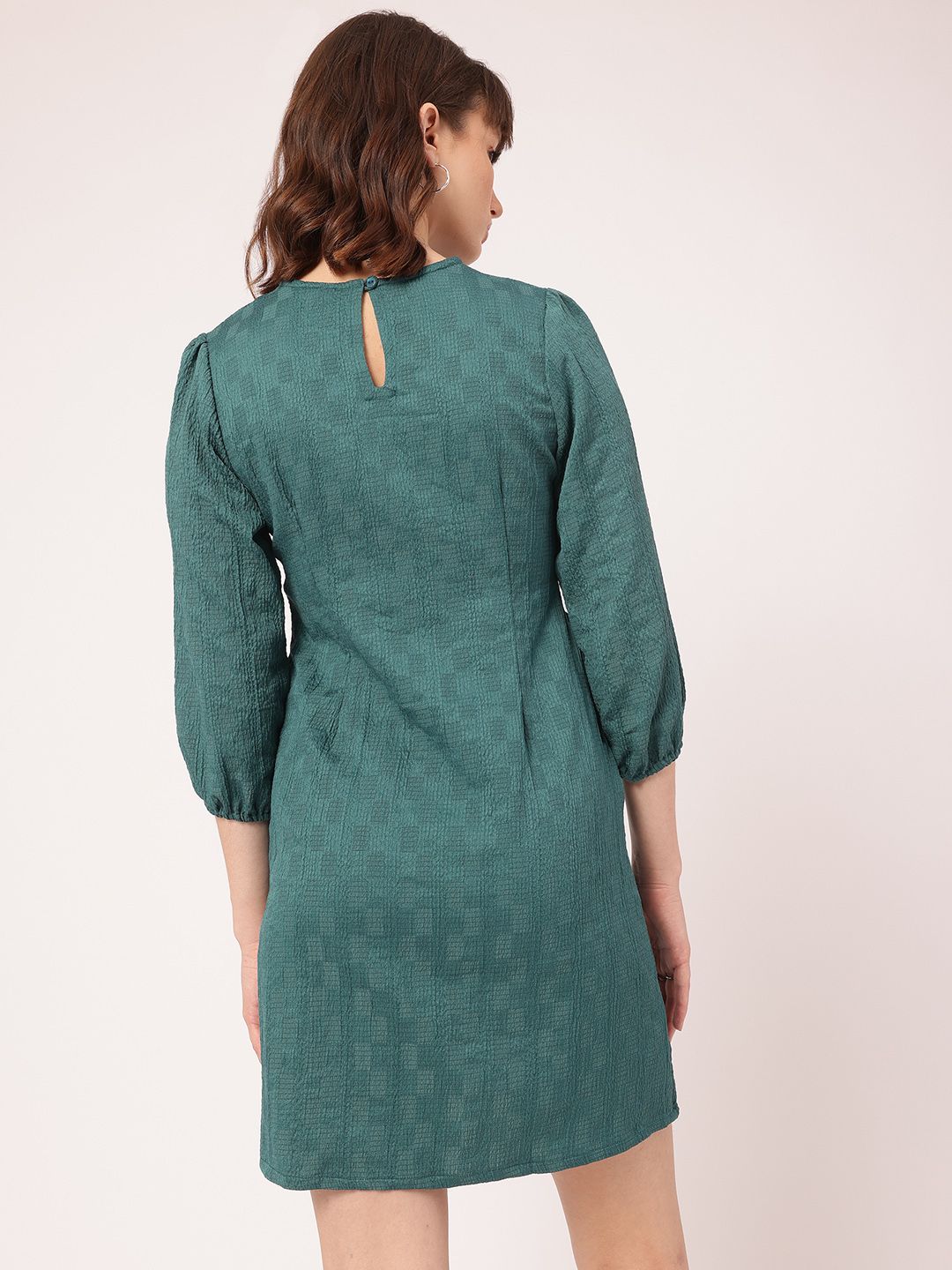 DressBerry Twisted Story Textured Dress