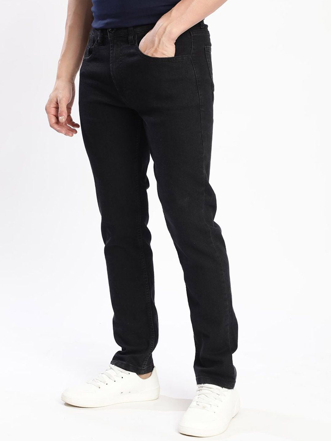 Bene Kleed Men Mid-Rise Clean Look Slim Fit  Jeans
